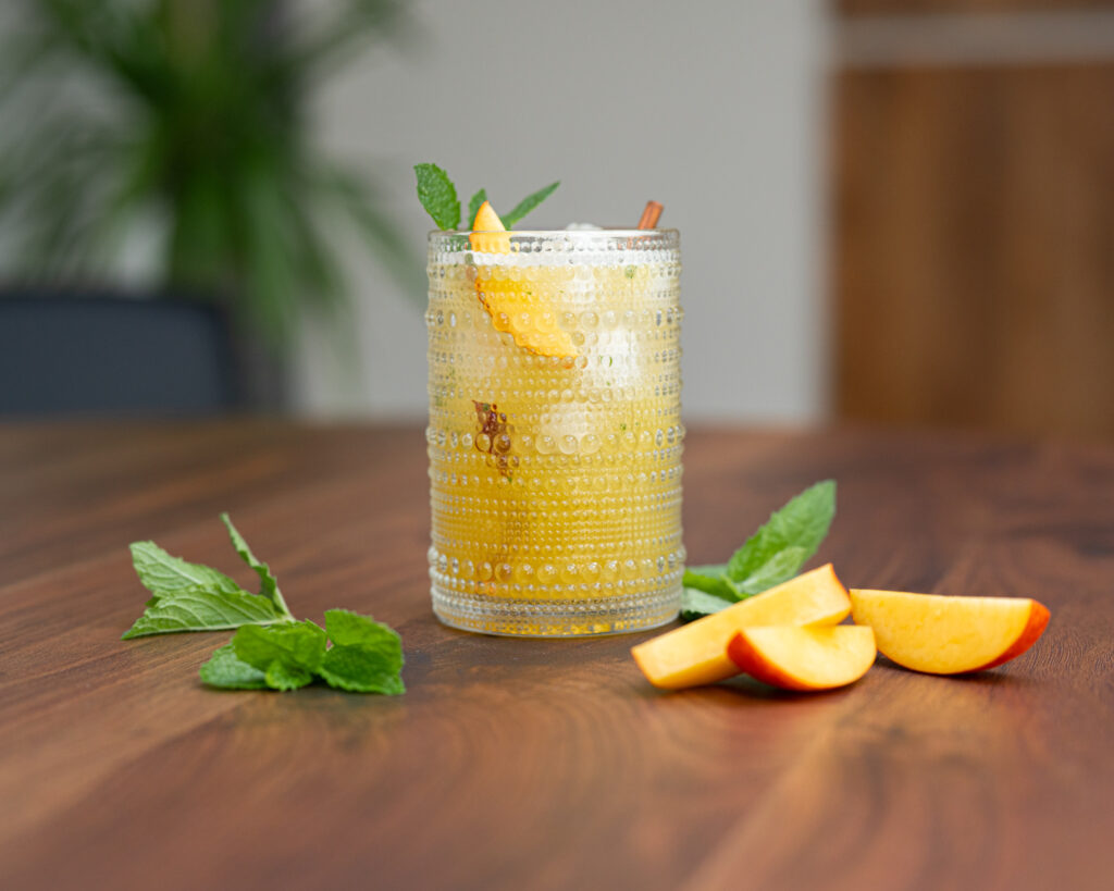 nectarine mojito mocktail recipe