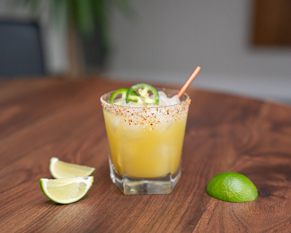 spice jalapeno margarita mocktail