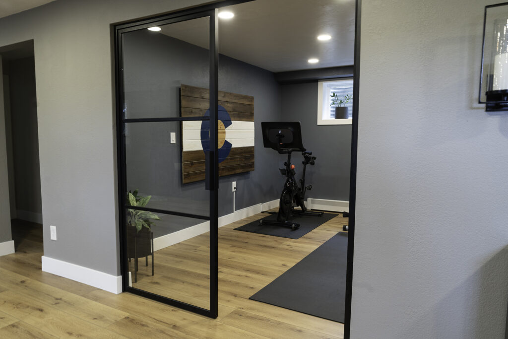 basement home gym renovation