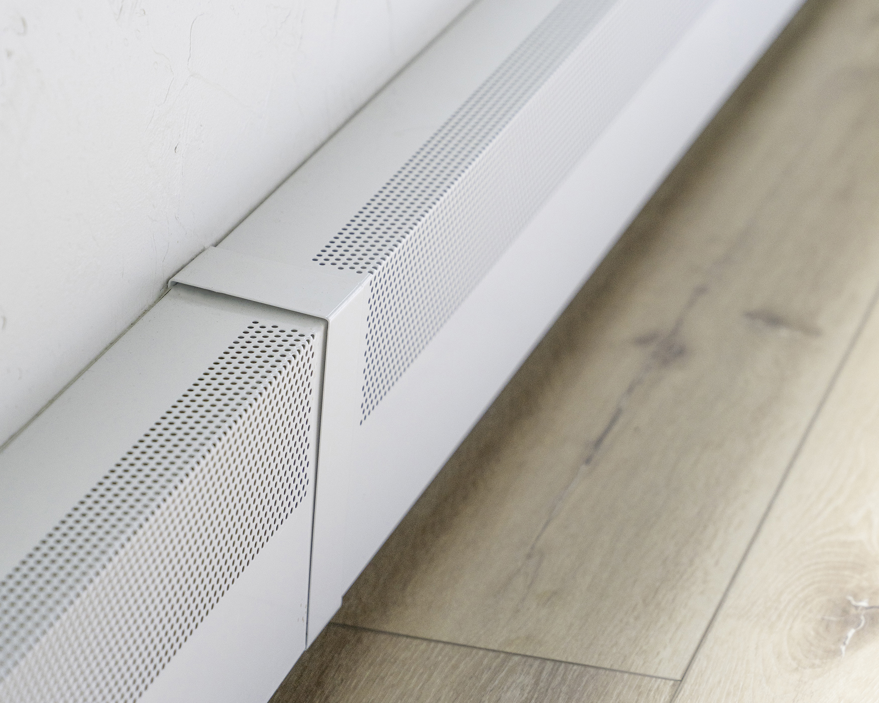 New modern baseboard heat covers
